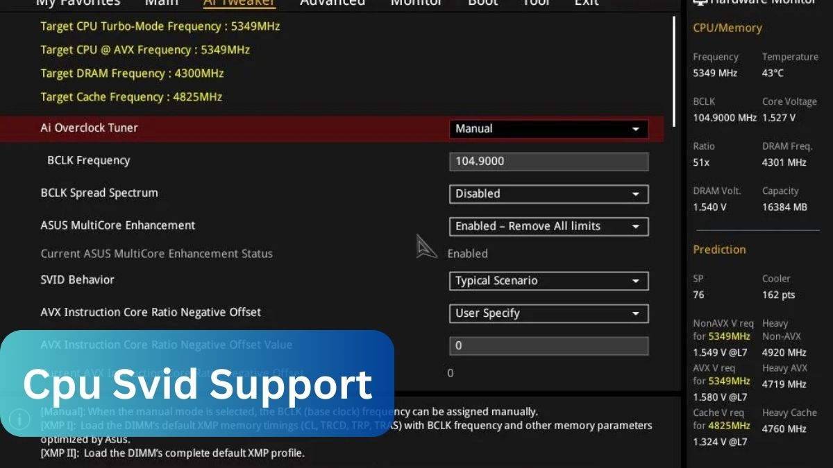 Cpu Svid Support