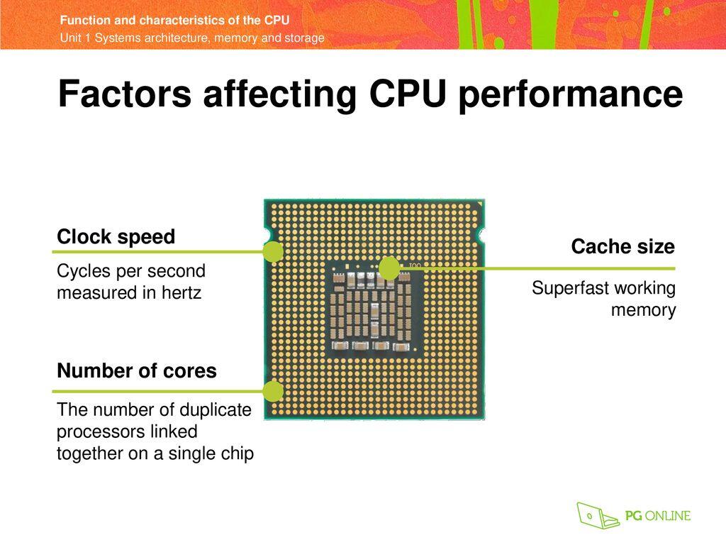 Factors Affecting CPU Cycle Efficiency