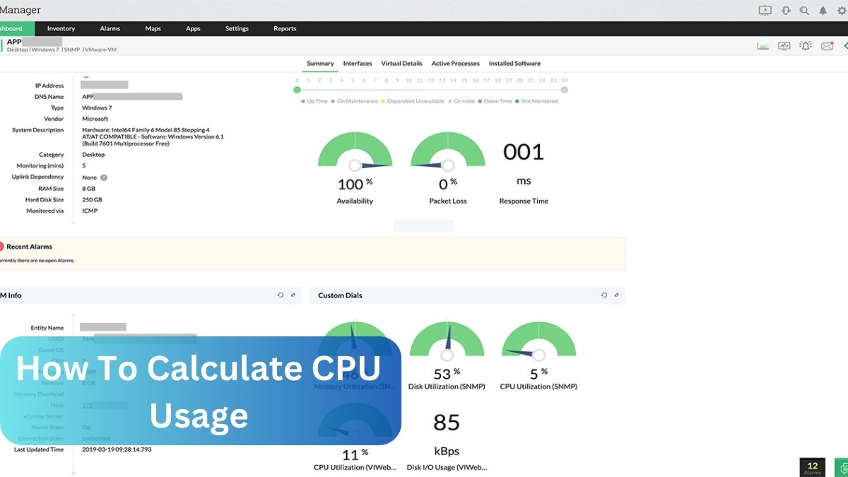 How To Calculate CPU Usage