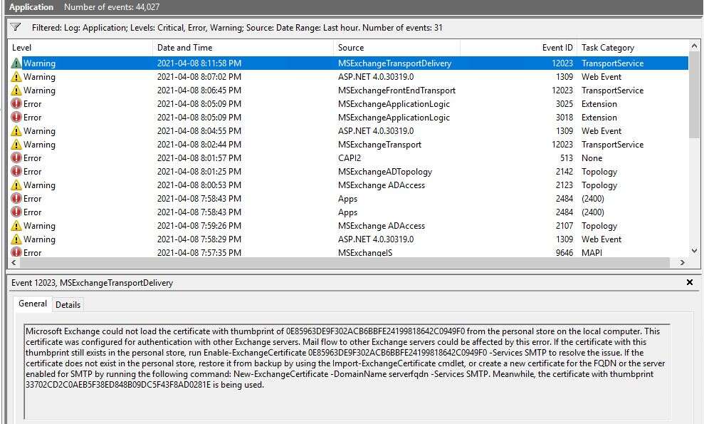 IIS worker process high CPU Exchange 2024