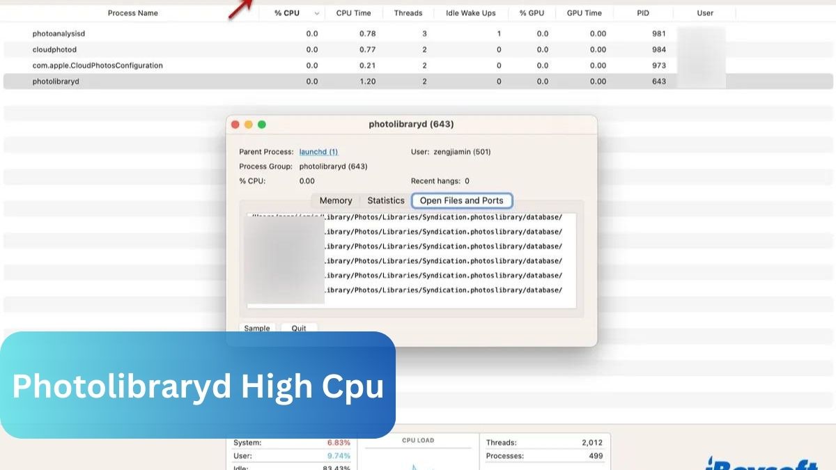 Photolibraryd High Cpu