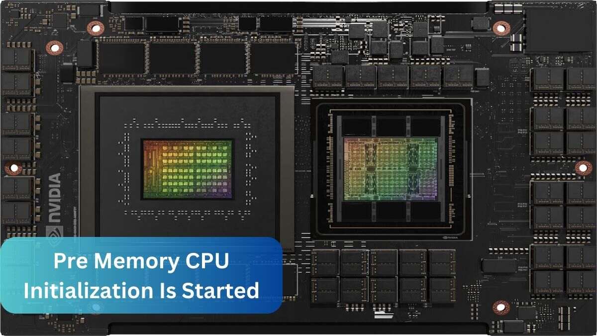 Pre Memory CPU Initialization Is Started