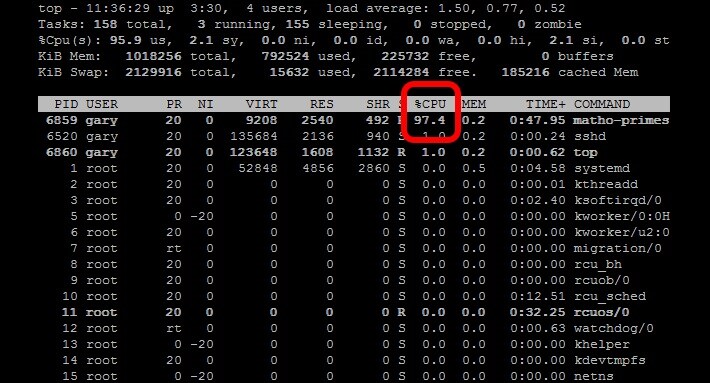 how to calculate cpu usage in linux?