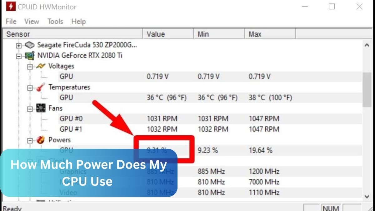 How Much Power Does My CPU Use