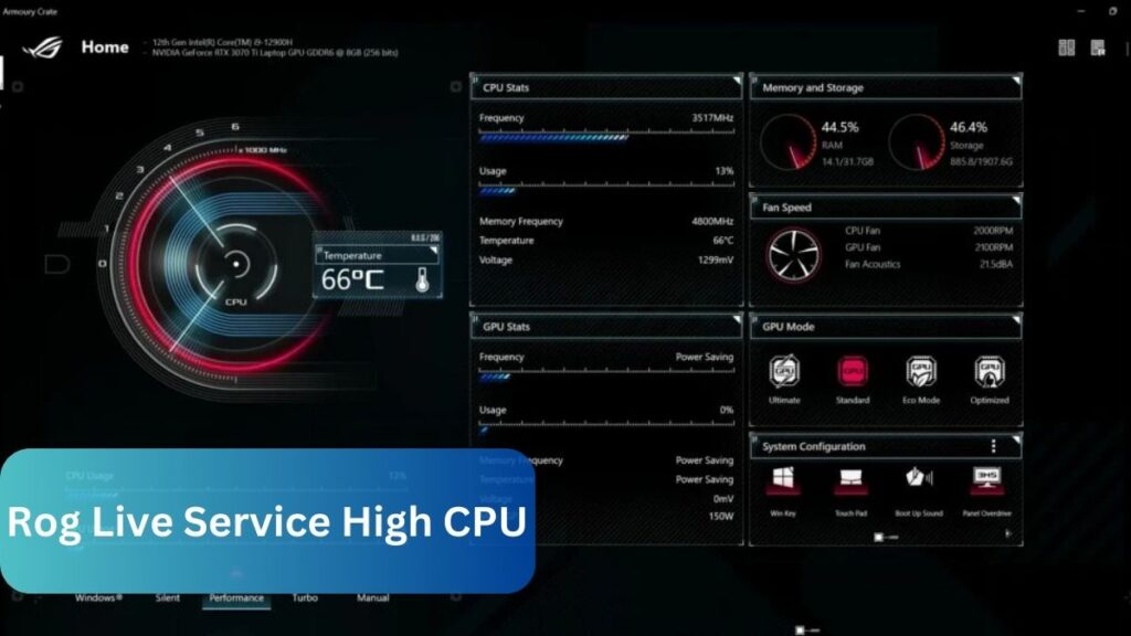 Rog Live Service High CPU