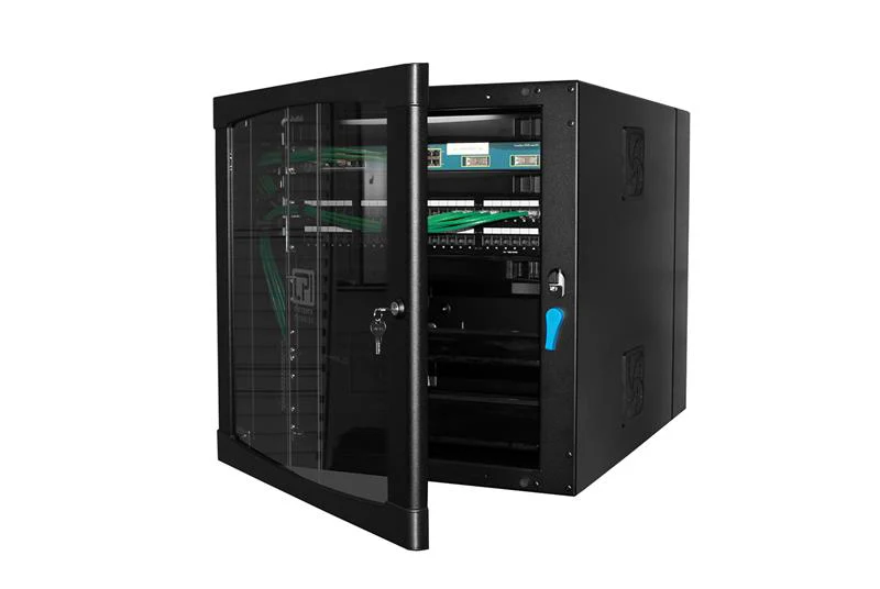 wall mounted industrial cabinet with cpu modules