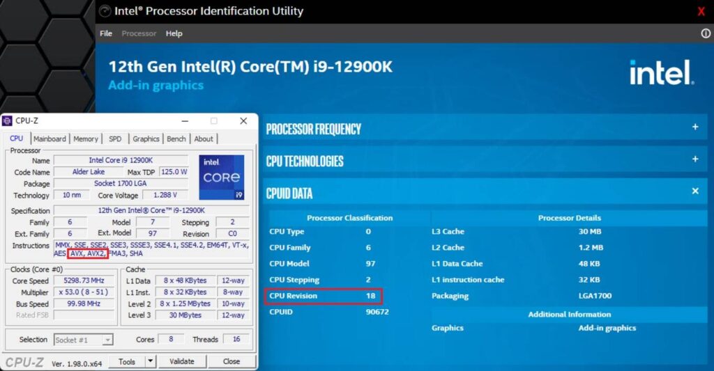 Do AVX CPU Cores Fixed on Mac 