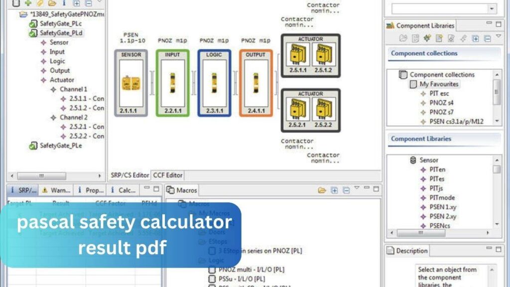 pascal safety calculator result pdf